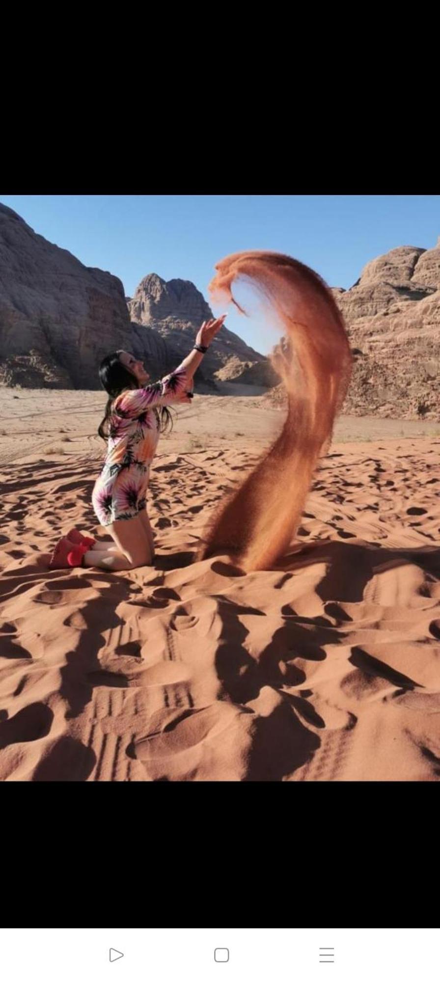 Titanic Camp Acomodação com café da manhã Wadi Rum Exterior foto